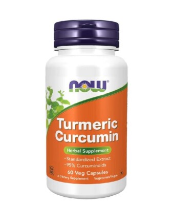 NOW FOODS TURMERIC CURCUMIN 60 CAPSULES
