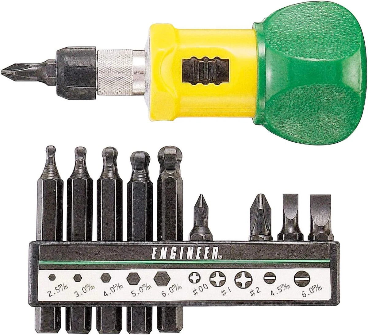 Stubby ratchet 2024 screwdriver set