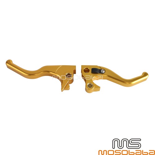 New Adjustable Hand Brake Lever Clutch Lever For Harley Sportster Custom XL1200C - Foto 18 di 32