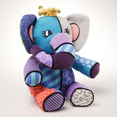 Britto Pop Plüsch - Elefant (mittel ~ 35 cm)