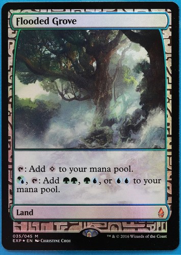 Flooded Grove FOIL Zendikar Expeditions PLD Mythic Rare CARD (479923) ABUGames