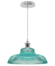 Vintage Glass Globe Ceiling Hanging Pendant Light Shade Coloured Style Lighting