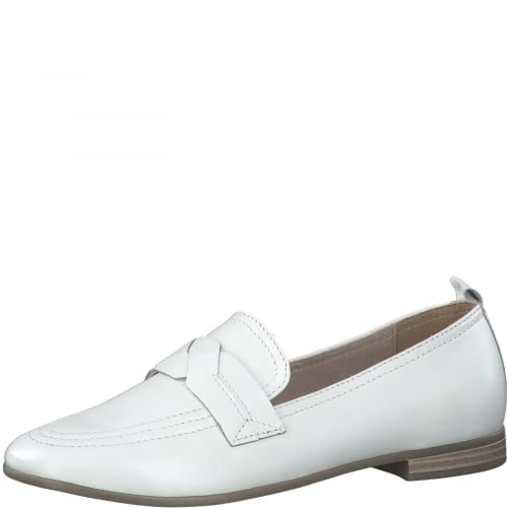 (TG. 39 EU) MARCO TOZZI 2-2-24210-28, Pantofole Donna, Bianco, 39 EU - NUOVO