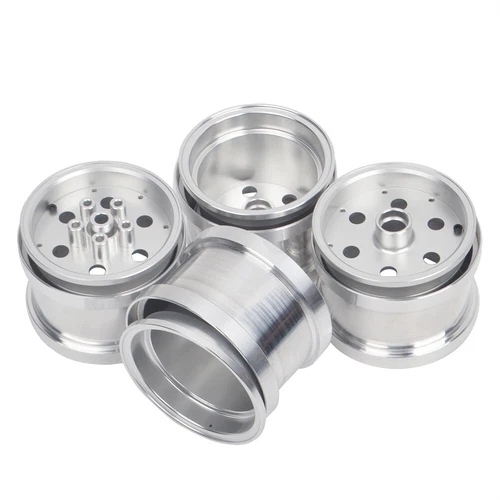 Aluminum Wheels Für Tamiya 1/10 Blackfoor Monster Beetle Mud Blaster Vintage - Bild 1 von 10