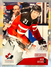 2015 UPPER DECK TEAM CANADA JUNIORS RED EXCLUSIVES SP #86 NICK RITCHIE /199