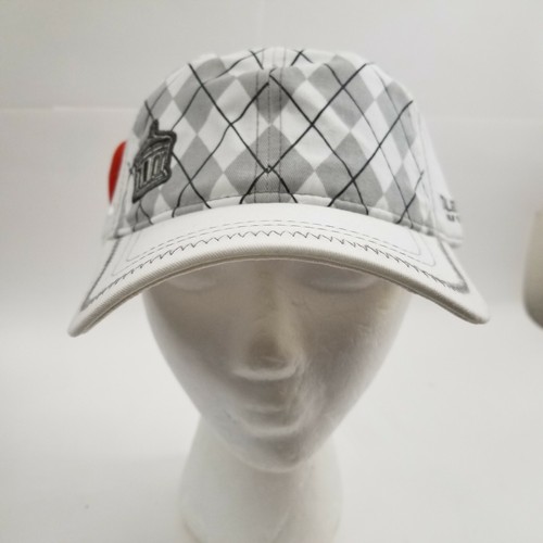 Golf Hat TALEGA GOLF CLUB Baseball Cap ADJUSTABLE STRAP WHITE NEW PUKKA - Picture 1 of 9