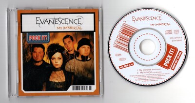Evanescence 2-track CD-SINGLE 3-Inch MY IMMORTAL 2003 Epic EPC 674470 3 Pock It!