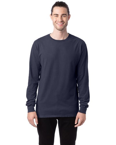ComfortWash by Hanes GDH200 Unisex Garment-Dyed Long-Sleeve T-Shirt - Picture 2 of 22