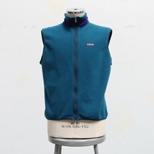 Vintage Patagonia PEF Fleece Vest Size L Made in USA Teal