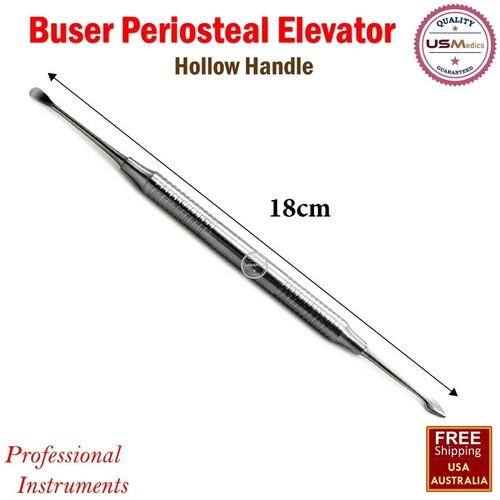 Implant Dental Veterinary Buser Periosteal Elevator Oral Surgery Instruments X2 - Picture 3 of 6