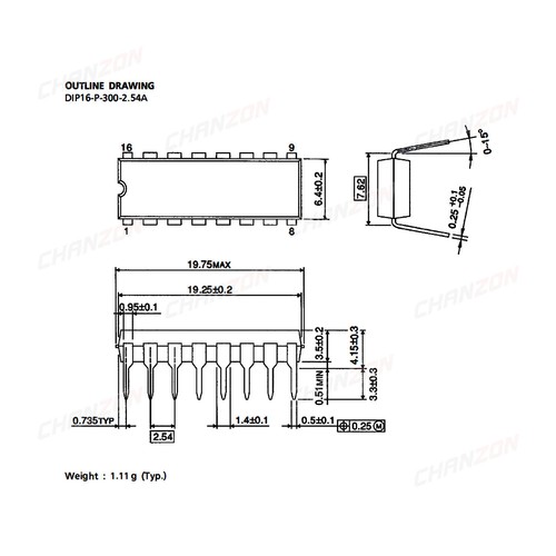 10 PIEZAS DIP-14/16/18 IR Controlador de Fets Mosfet Darlington Transistor ARRAY-8 NPN IC - Imagen 5 de 15