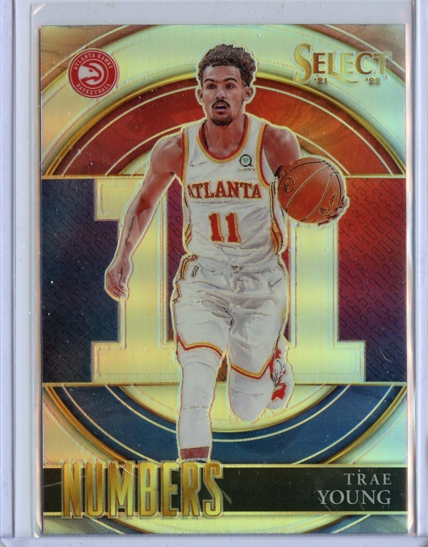 2021-22 Select Numbers Prizms Silver #29 Trae Young | eBay