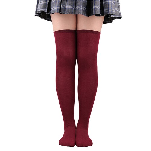 Extra Lange Socken Für Frauen Overknee-Oberschenkel High-School-Strümpfe Für ≌ - Bild 7 von 19