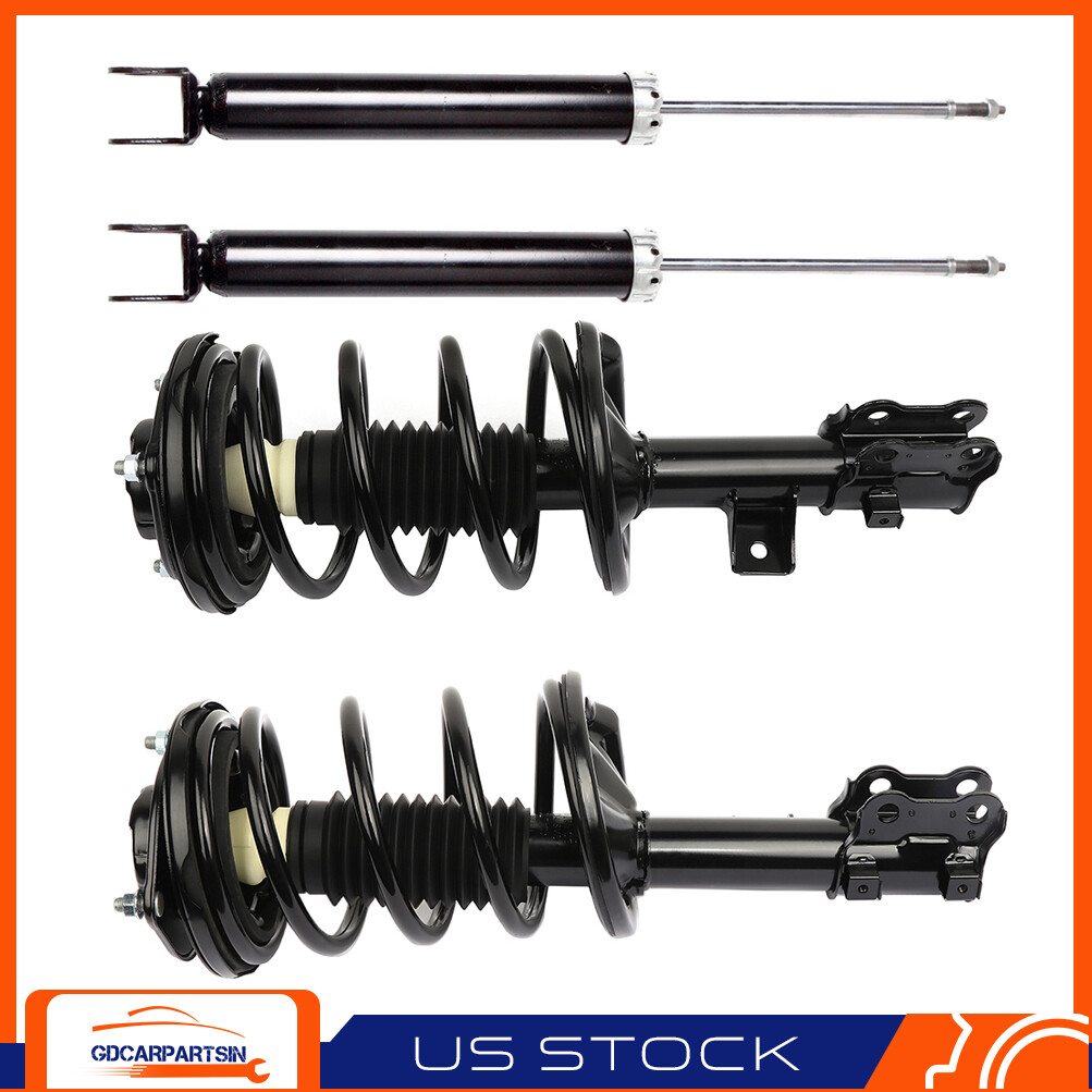 2006-2010 Kia Optima Front Struts with Springs & Rear Shock Absorbers 4pc Set