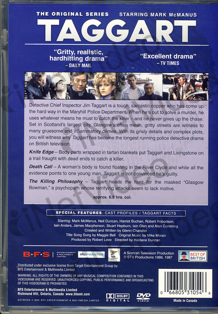 Taggart - Death Call Set (Boxset) New DVD