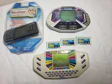 Wheel of Fortune Handheld Electronic Game W/ Cartridges millionaire sudoo vtg