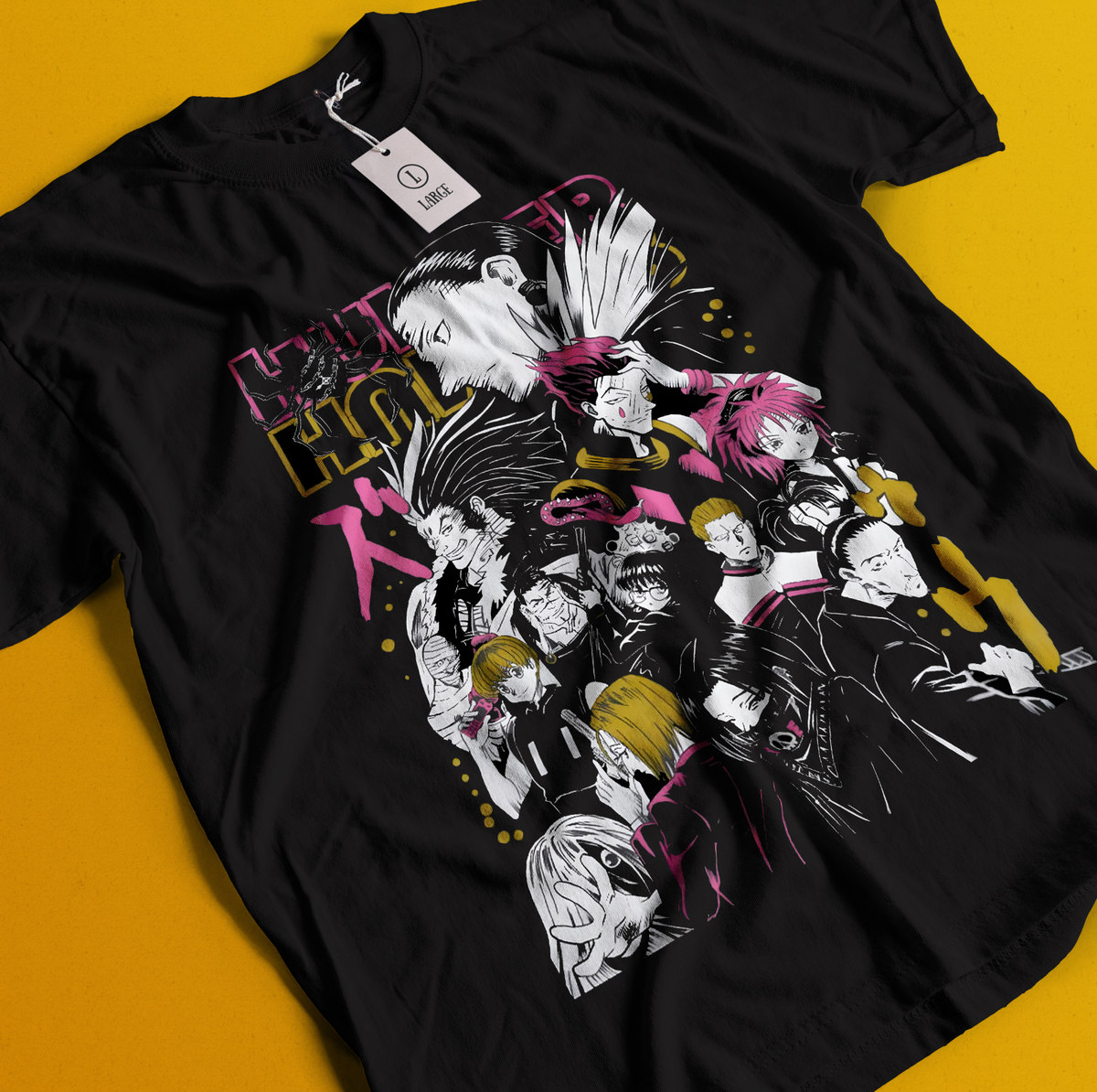 Chrollo Lucilfer T-Shirt Hunter X Hunter HXH Shirt Phantom Troupe