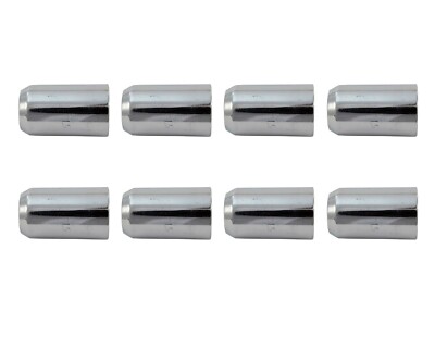 Radmutter Dreher Style schmale Schraubenlöcher, verchromt, M12x1,5 mm - SNHR14 8x