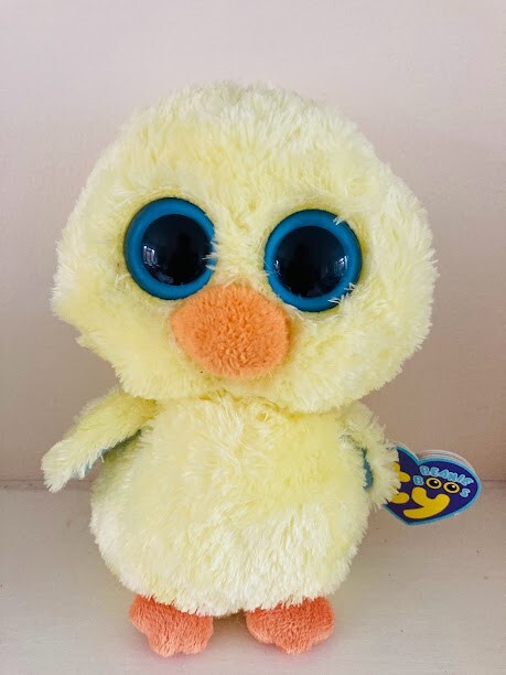 TY Beanie Boo's Peetie Chick – 15 Cm Oster-Kuscheltier Mit Glubschaugen