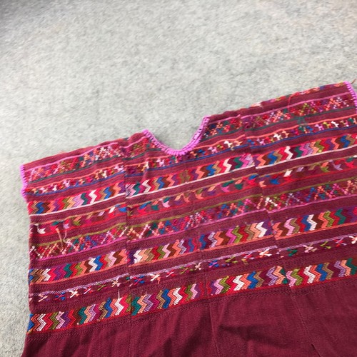Handwoven Vintage Traditional Nebaj Guatemala Huipil Vintage Blouse - Picture 2 of 11