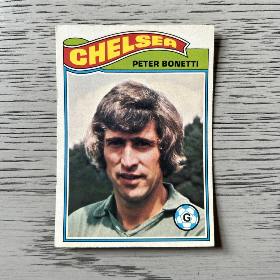 Topps Football Card 1978/79, #184 Peter Bonetti, Chelsea - Image 3 of 4