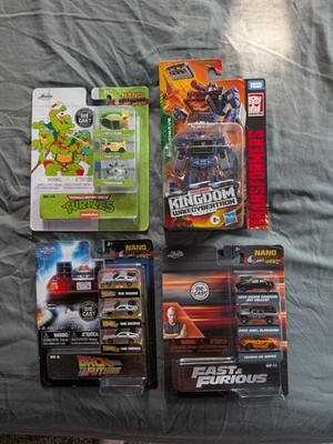 Hasbro Nickelodeon Transformers Soundwave TMNT Fast & Furious Action Figure Set