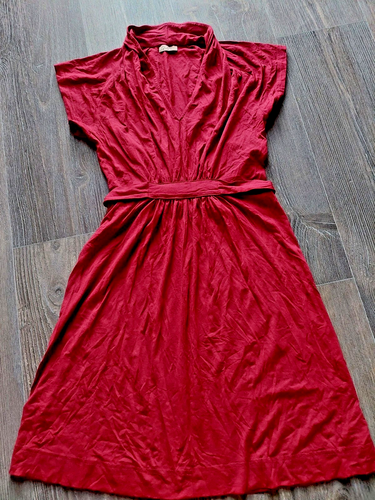 Neu🌺Kleid🌺Gr.36🌺QIERO!🌺rot🌺 Bindebändchen - Bild 4 von 4