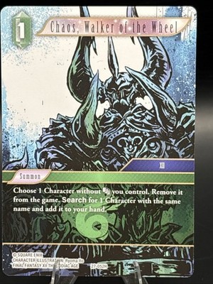 Final Fantasy TCG - Chaos, Walker of the Wheel - 27-052H- -Journey Of Discovery