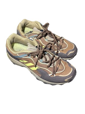 Adidas Hoverturf Plant And Originals Men's Trail Running Shoes 7.5 Brown/Yellow
