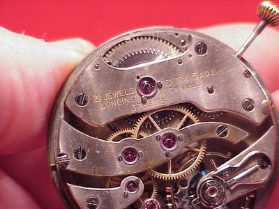 Longines watch movements 1832-2007 本 2 VINTAGE LONGINES POCKET WATCH MOVEMENT CAL. 18.89 21 jewels 5