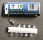 Eiko #44 bulbs box of 10 radio tube amp pilot light bayonet nickel brass base