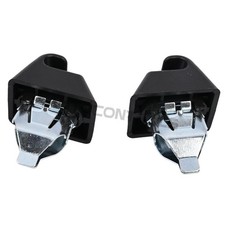 2PCS Sun Visor Clip For Holden Commodore VE WM V6 V8 SV6 SS SSV 13187128 Black