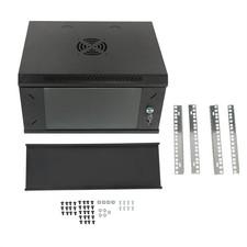 6U Wall Mount Network Server Rack Cabinet Enclosure for IT Equipment with 15....