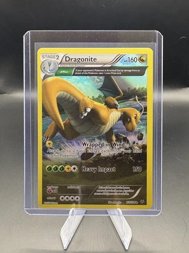 2015 Pokemon TCG Roaring Skies  Dragonite 52/108 Full Art Holo
