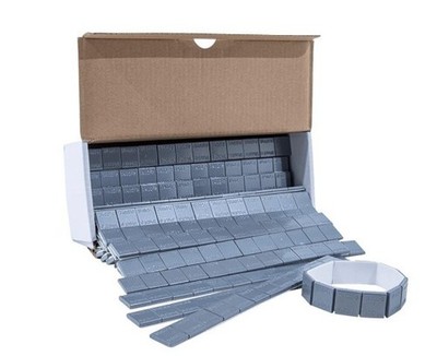Gorilla Gor 1/4 Oz L. P. 52-3 Oz Strips - Si 10005FG balance Wheel Weights