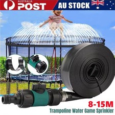 8M-15M Waterpark Trampoline Sprinkler Water Gun Splash Garden Kids Summer Toy