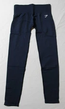 Gymshark Women's High-waisted Everyday Seamless Leggings MP7 Navy Small NWT