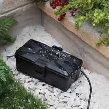 Waterproof Outdoor Extension Box, IP54 Plug & Socket Protector, Garden Power