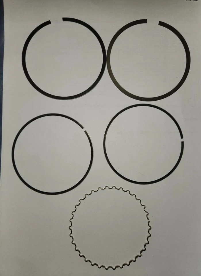 Anillos de pistón XR350R 1983-86, (STD), 13011-KV2-305, piezas originales Honda NOS IST01 NS Foto 2 de 2