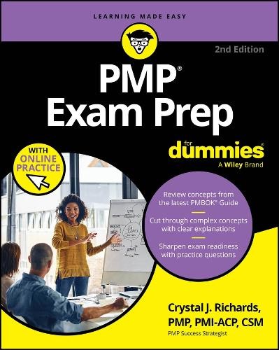 PMP Exam Prep For Dummies by Crystal J. Richards - 9781394436699 - Image 2