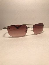 VGUC Donna Karan 9703S Titanium Sunglasses 57-19-150 Frame Only Made In Japan