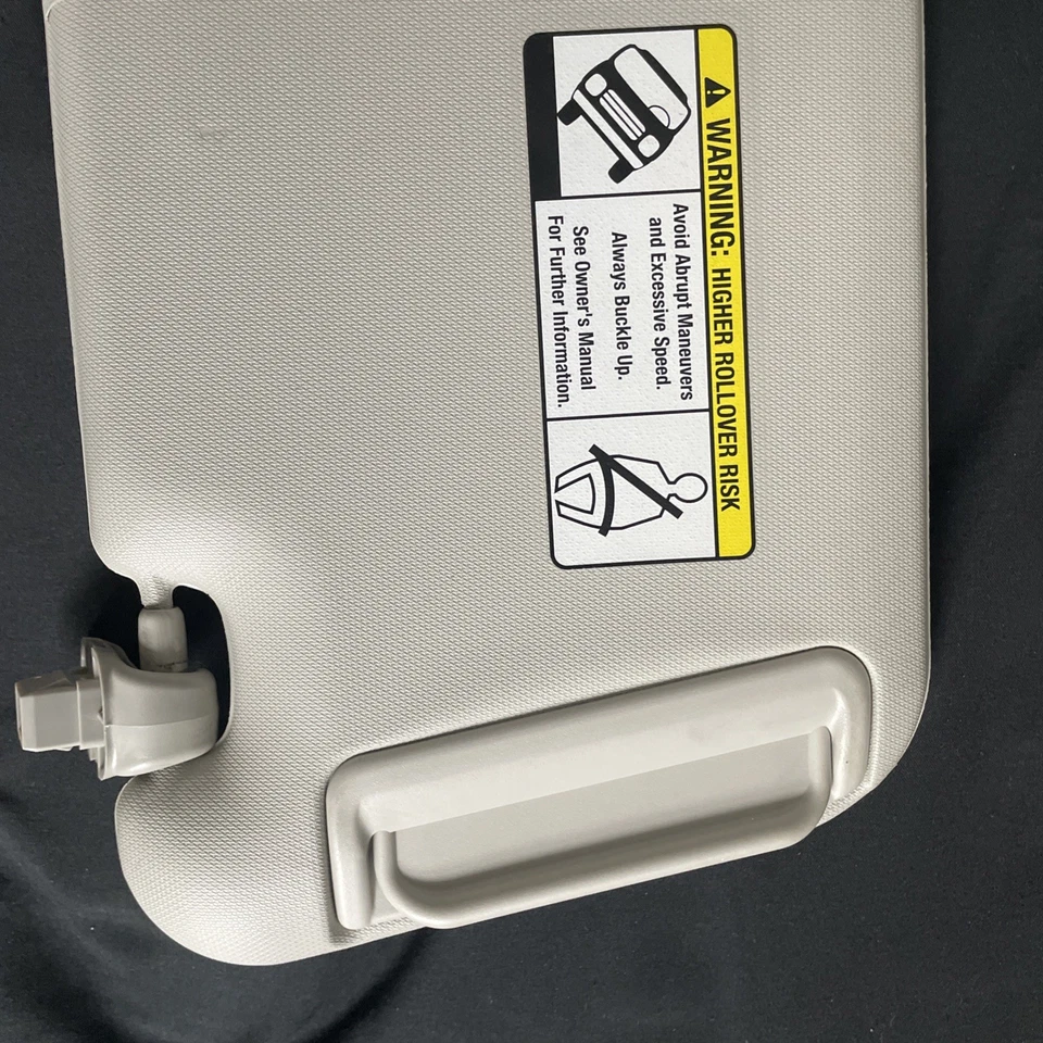 Mazda CX-5 2013-2016 techo parasol izquierdo y derecho parasol conjunto de pares gris Foto 3 de 4