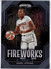2023 Panini Prizm WNBA #13 Ariel Atkins Fireworks