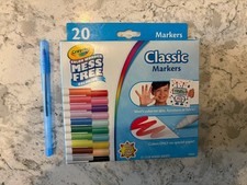 NEW Crayola Color Wonder Markers, Mess Free Coloring, 20 Count
