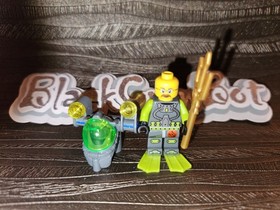 LEGO ATLANTIS LOT ACE SPEEDMAN LANCE SPEARS SAMANTHA RHODES JEFF FISHER Minifigs