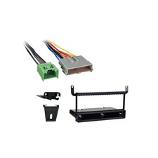 Fits Ford Escape 2001-2003 Metra Single DIN Dash Kit with Harmony Radio Harness