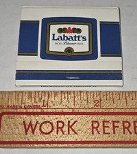 Labatt's Blue Pilsener Beer Vintage Breweriana Advertising Matchbook EDDY Match