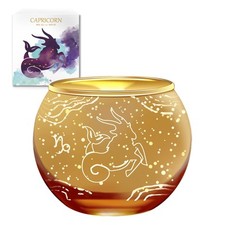 Aovila Capricorn Gifts for Women Capricorn Votive Candle Holder Tealight Cand...