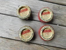 Lot of 4 Vintage Gift Wrap Scotch Cellulose Tape 3M Minnesota Mining & Mfg. Co.