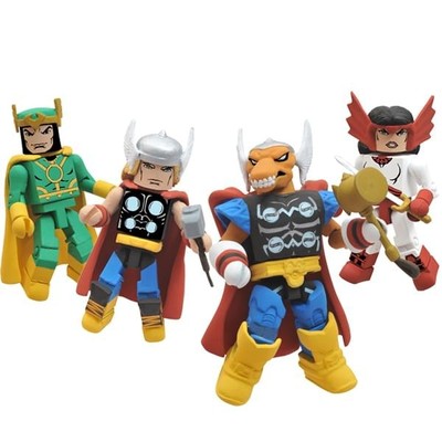 Minimates Marvel Thor Stormbreaker Sdcc 2011 Exclusive Actionfigur Box Set
